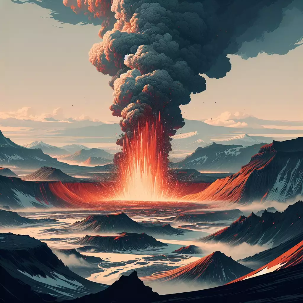 Gempa Vulkanik di Islandia yang Menakjubkan Dunia