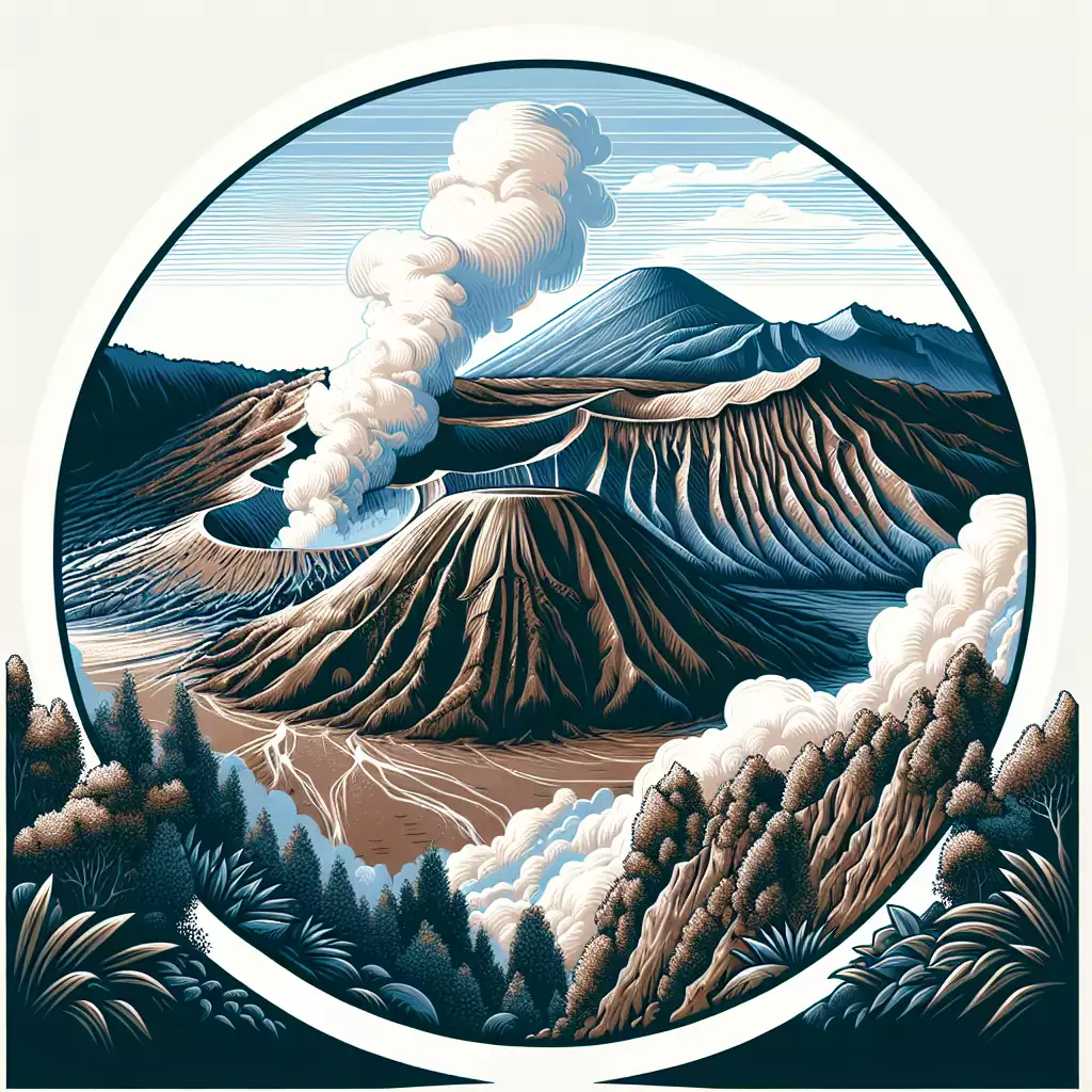 Keajaiban Alam Gunung Bromo dan Kawah yang Menggelegar