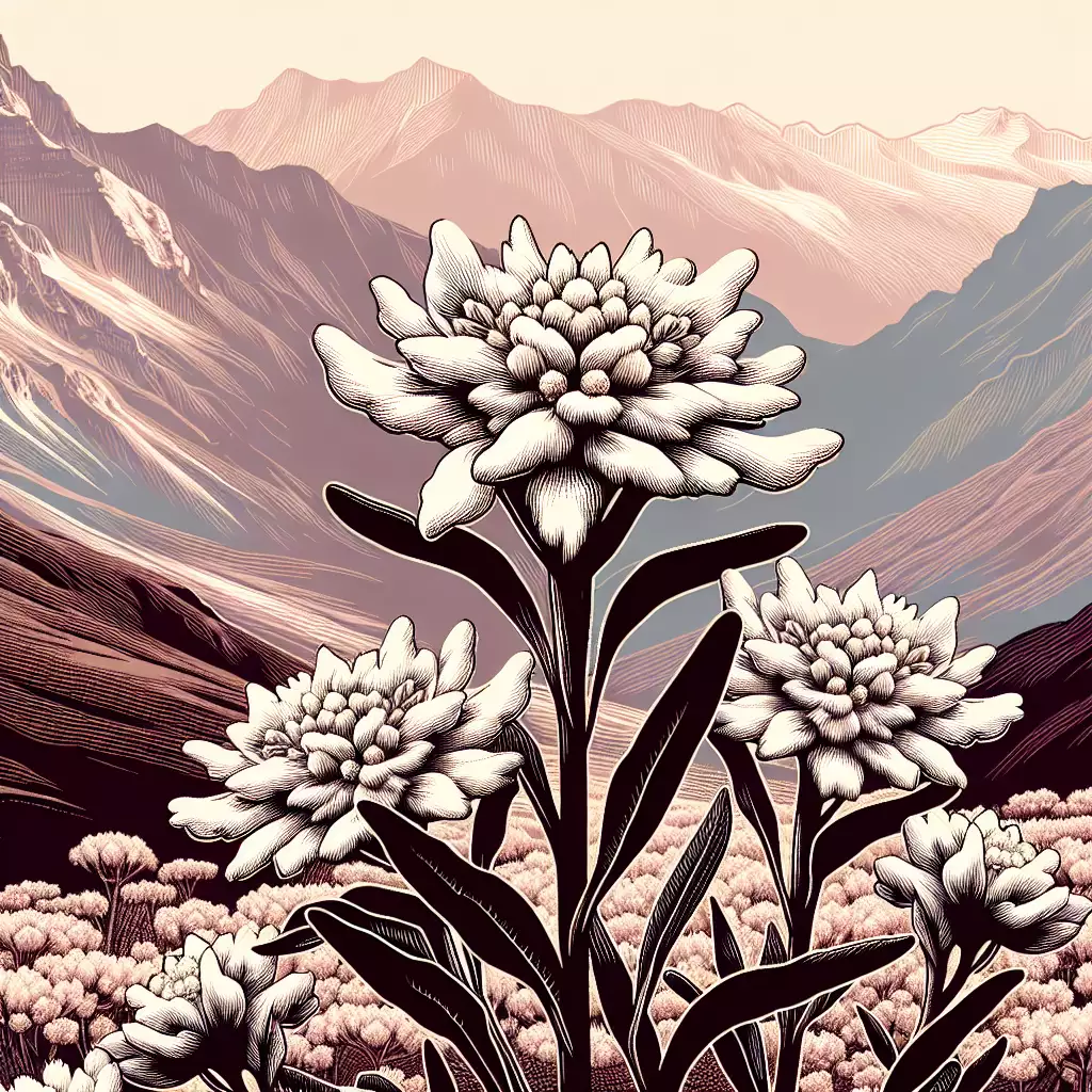 Kecantikan Bunga Edelweiss yang Langka di Pegunungan Alpen