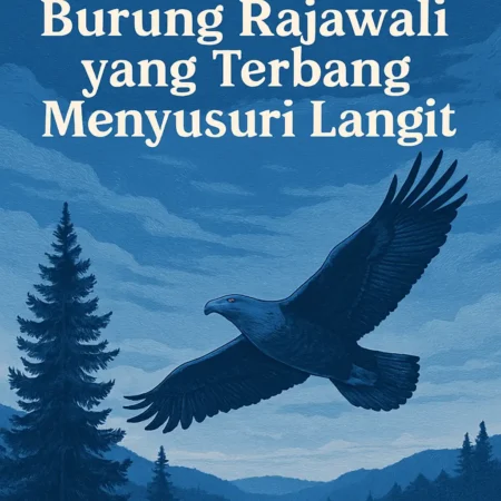 Melihat Keindahan Burung Rajawali yang Terbang Menyusuri Langit